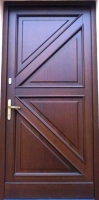 drzwi zewnętrzne nr 4kasetonowe